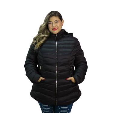 Imagem de Jaqueta Feminina de inverno  Paris Viagens - ROSRO, Nude, 4xl