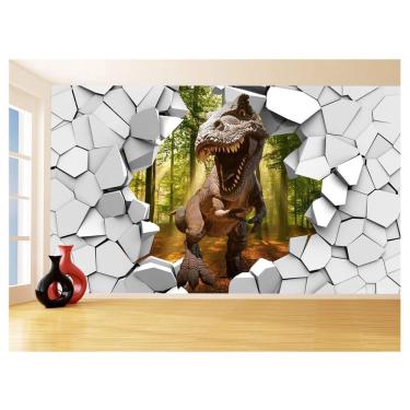 Imagem de Papel De Parede 3D Animais Dinossauro Jurassic 3,5M Anm432