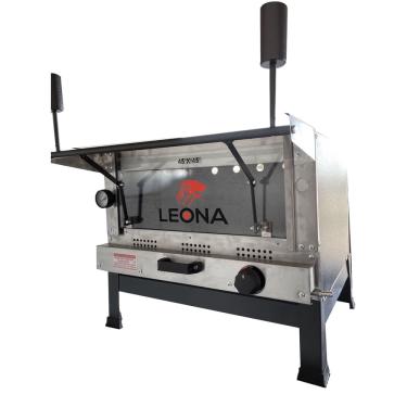 Imagem de Forno Pizza Grill com Refratário e Termômetro de Mesa