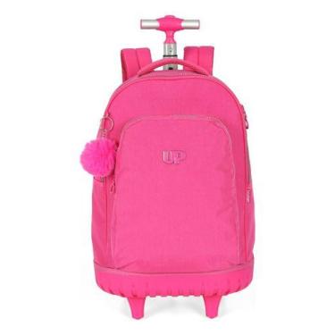 Imagem de Mochila De Rodinhas E Alça Nas Costas Escolar Juvenil Up4you, Rosa-chi