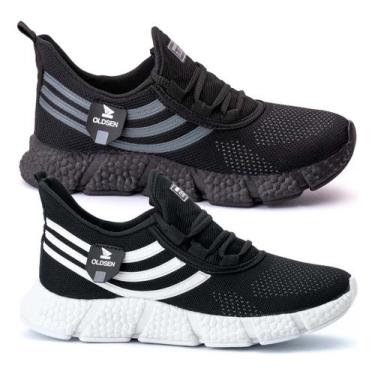 Imagem de Kit Combo 2 Ténis Feminino Academia Caminhada Corrida Leve - Oldsen, B