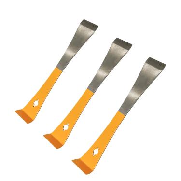 Imagem de witbee Raspador De Colmeia De 3 Peças, Raspador De Colmeia De Aço Inoxidável, Equipamento Para Apicultura, Raspador De Colmeia Para Raspar Sua Colmeia E Suprimentos, Limpeza De Cera (Amarelo)