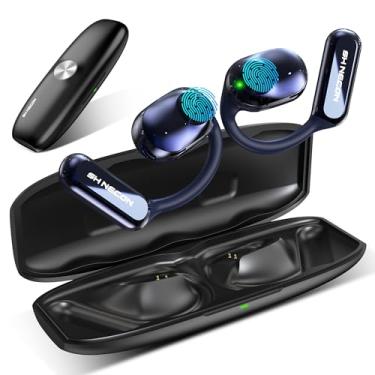 Imagem de Fones de ouvido de tradução de idiomas, fones de ouvido 3 em 1 para tradutor em tempo real, compatíveis com iOS e Android, ideal para viagens, trabalho e estudo - azul escuro