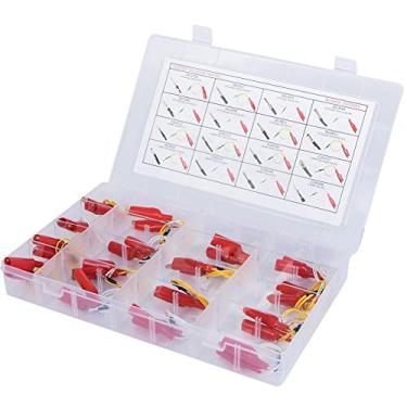 Imagem de Kit de teste de chumbo 5299367 da Bonbo, 16 peças de cabos de conectores elétricos de testadores elétricos, conjunto para conexão de circuito/experiência Cummins