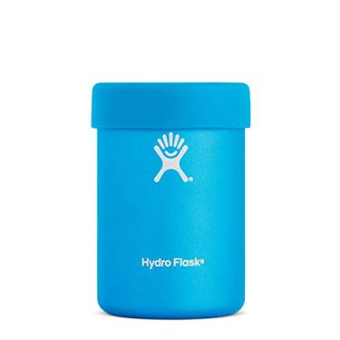 Imagem de Hydro Flask Copo refrigerador de lata – aço inoxidável e isolado a vácuo – bota de borracha removível – 340 g, Pacific