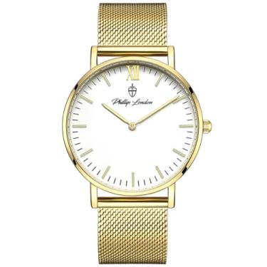 Imagem de Relógio Masculino Greenwich Mesh Golden White 40mm