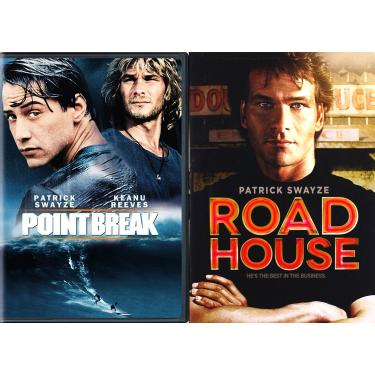 Imagem de MGM Home Caçadores De Emoção E Road House Dvd Pacote Filmes Patrick Swayze Dos Anos 80 Conjunto Estrelas Ação Dupla