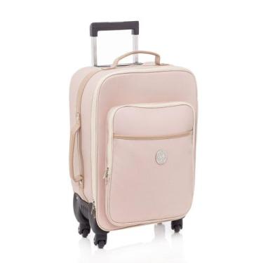 Imagem de Mala Maternidade com Rodinhas Lequiqui Florence - Rosa