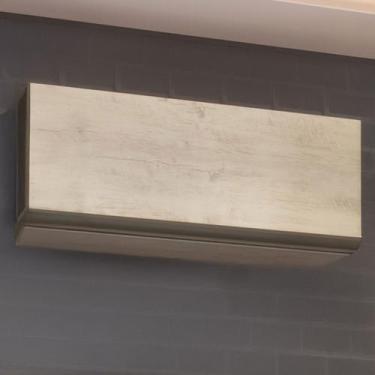 Imagem de Armário Aéreo Greta 1 Porta Crema - Irm Móveis, Bege, Moderno