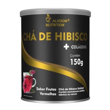 Imagem de Chá de Hibisco + Colágeno Pó Solúvel 150 gramas - Alisson Nutrition