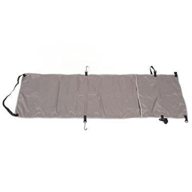 Imagem de RiToEasysports A Avião de Apoio para Os Pés de Hammock Aeroporta de Pegador de Pegador de Rede de Peixe de Hammock de de Avião Com Tiras Ajustáveis ​​para Aviões Busas de Balanço de Cadeiras de Balanço (Cinza)