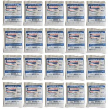 Imagem de Compressa De Gaze Estéril 13 Fios 20 Pacotes com 10 Unid Nobre