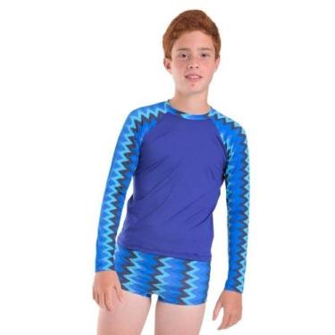 Imagem de Conjunto UV Masculino Infanto Juvenil Solenza Moda Praia - Siolenza, 8