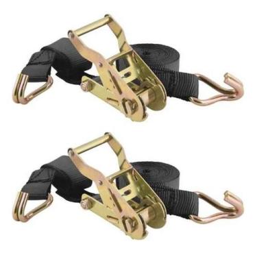 Imagem de Kit 2 cinta e catraca vonder cc080 800kgs