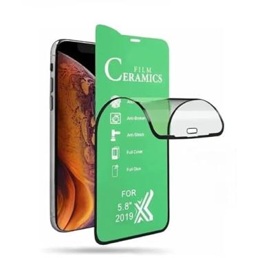 Imagem de Película Flexível Nano Ceramica 9D Compatível com Iphone – Ultra Proteção Premium - Diversos Modelos (Iphone 15 Plus)