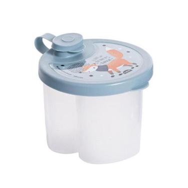 Imagem de Pote Dosador Para Leite Em Pó e Fórmula 300ml Plasútil, Raposinha Azul