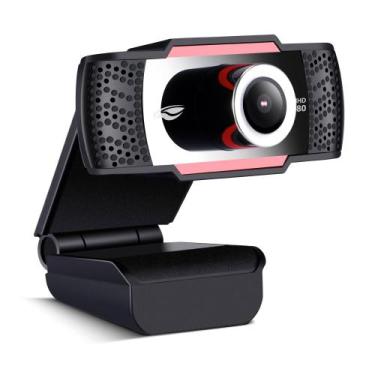 Imagem de WebCam Full HD 1080P Com Microfone USB 2.0 Plug And Play C3Tech WB-100