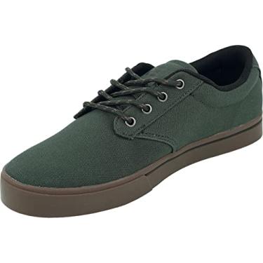 Imagem de Etnies Tênis de skate masculino Jameson 2 ECO, Verde/preto, 7.5