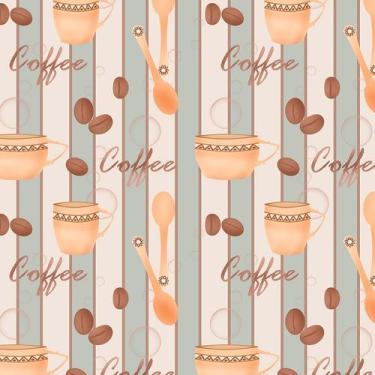 Imagem de Papel de Parede Adesivo Casual Café - 120 - Multimpressão