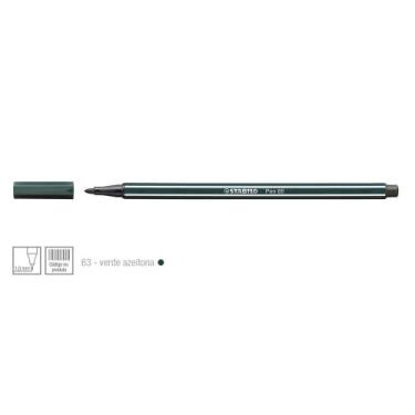 Imagem de Caneta Pen 68 Cor 63 Verde Azeitona - Stabilo
