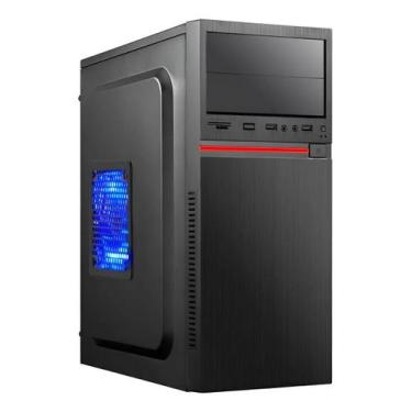 Imagem de Gabinete Pc Atx Xway 01125 Com Audio e USB Frontal Fonte 230w E Cabo D