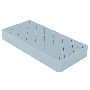 Imagem de ZJchao Organizador de Batom, 24 Slots Silicone Lipstick Organizer Lip Gloss Holder Lip Gloss Organizer Makeup Cosmetics Storage Storage Display Stand For Lipgloss Brushes Cosmetics (Azul)