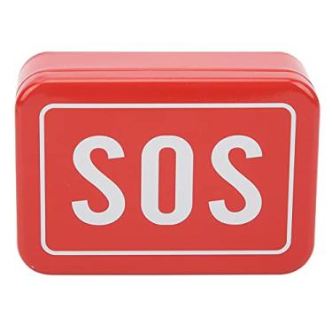 Imagem de ZJchao Caixa de Primeiros Socorros, Caixa de Armazenamento de Primeiros Socorros de Aço Inoxidável, Com Alto Desempenho para Emergência Ao Ar Livre