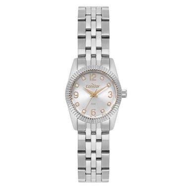 Imagem de Relógio Condor Feminino Ref: Co2035Nji/4K Social Prateado