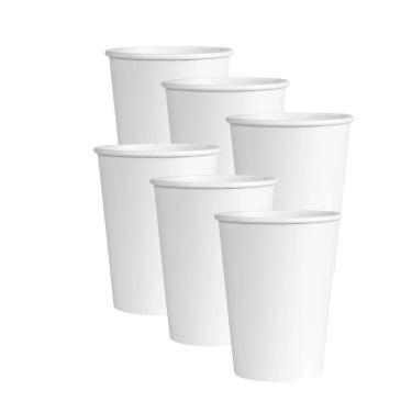 Imagem de Copo De Papel Biodegradável 200Ml Branco - Pac 300Und
