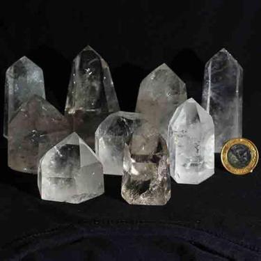 Imagem de Pacote de 1 Kg de Cristal de Quartzo Lapidado Ponta Gerador Natural - 