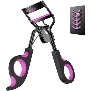 Imagem de massagem modeladora de cílios com 5 almofadas de reposição de silicone