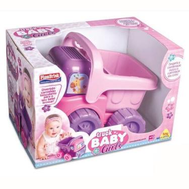 Imagem de Caminhão Little Truck Girls Baby Basculante 26cm Plasbrink