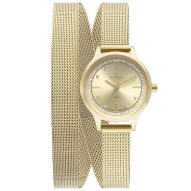 Imagem de Relógio Technos Feminino Ref: Gl32au-1x Elegance Mini Dourado