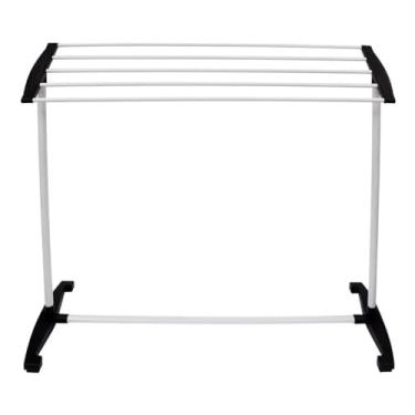 Imagem de Varal de Chão Portátil 5 Varetas Multiuso Compacto 76cm