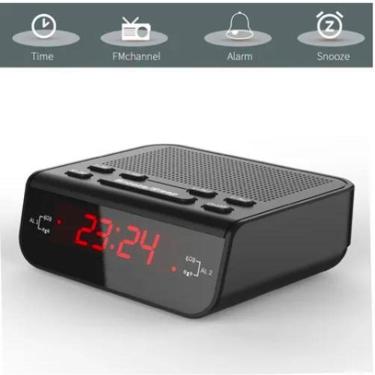 Imagem de Relogio Digital Lelong 671 Bluetooth Led Radio Despertador