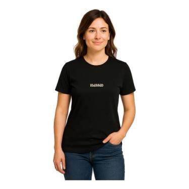 Imagem de Camiseta Feminina Blusinha Fé Cristã Gospel Tecido Leve - Religião Eva