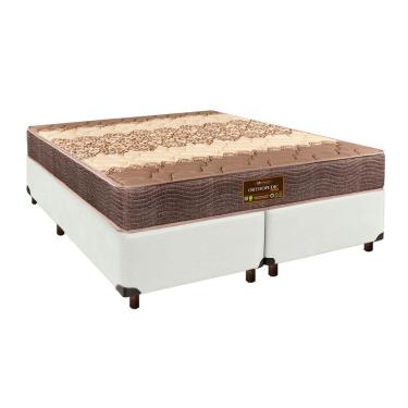 Imagem de Colchão Queen D26 + Box Branco - Ortophedic Sankonfort