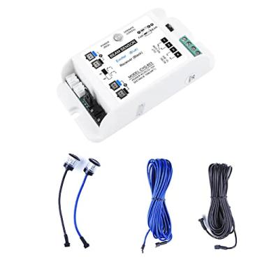 Imagem de Kit de sensor de feixe de porta deslizante automático dispositivo sensor de segurança sensor automático fecho de porta sensor anti-clipe feixe de porta