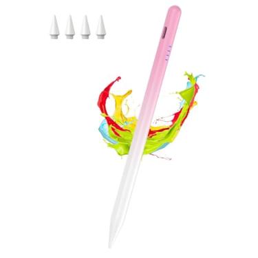 Imagem de Caneta Stylus para iPad Pencil 10ª geração com rejeição de palma e inclinação, caneta digital Kenkor para Apple iPad (2018-2025) 6/7/8/9/10/11th(A16), Pro 27.9 cm/32.8 cm/33.0 cm/M4, Air 3/4/5th/M2/M3