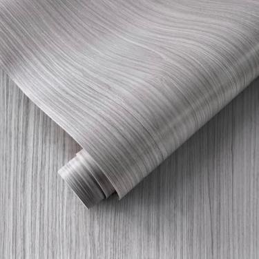 Imagem de ANT Papel de parede autoadesivo de grão de madeira, papel de parede autoadesivo para gaveta de bancada, prateleira, armário, fácil de limpar (nogueira 2,8 cm x 6,1 m)