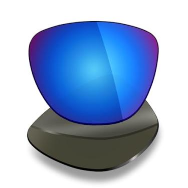 Imagem de Mryok Lentes de reposição UV400 para óculos de sol Oakley Frogskins Range XL OO9503 58 mm, HD Polarized, proteção UV, resistente a impactos e ajuste perfeito - Azul gelo