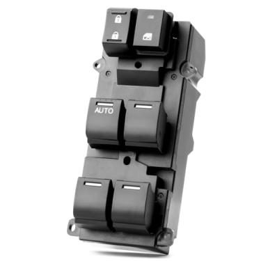 Imagem de Interruptor de janela Master Power Lado do motorista para Hond CR-V 2014 2015 2016 Botão mestre da janela principal do lado esquerdo conjunto de controle de fechadura de porta CRV 35750T0AA11, DWS1795