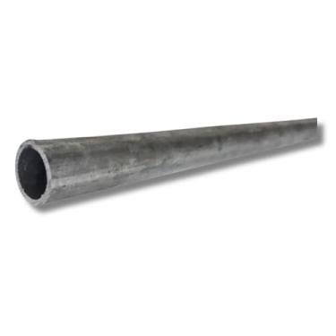 Imagem de Tubo de Ferro Galvanizado Para Bancada, 1/2 Polegada x 50cm, Suporte Para Pia de Cozinha e Banheiro, Diâmetro Interno 16,8mm
