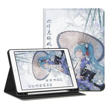 Imagem de Yzlvigrous 8.3 Polegadas Capa para iPad Mini 7 Gen 2024/iPad Mini 6 Gen 2021, Capa Fina de Suporte de PU com Despertar/sono Automático, Visualização em Vários Ângulos