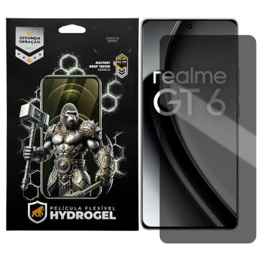 Imagem de Película Para Realme Gt 6 5g Privacidade Hydrogel - Gshield