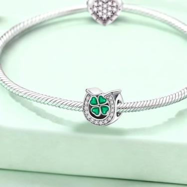 Imagem de 1 peça prata elegante árvore da vida berloque contas adequadas para mulheres, faça você mesmo e roupa diária combinando joias decoração presente para mamãe, 9.31*9.98mm, Prata, Sem Pedra Preciosa