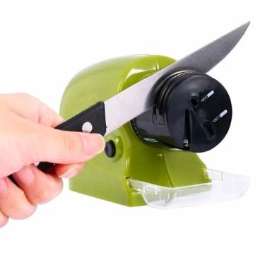 Imagem de Amolador elétrico ideal para afiar facas de cozinha e ferramentas prát