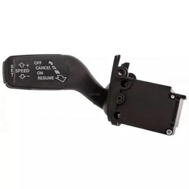 Imagem de Compatível com A4 e B6 2001 2002 2003 2004 Interruptor de seta e controle de cruzeiro Interruptor de dimmer de seta 4e0953521b Indicador da coluna de direção