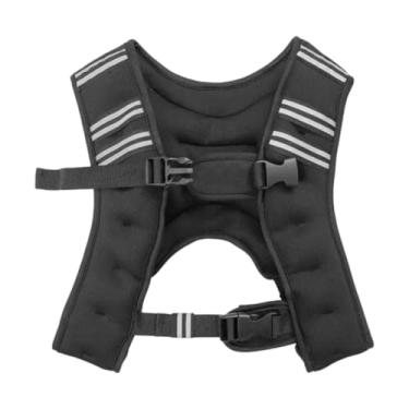 Imagem de KiBcsLic Colete com Peso E Faixa Refletiva de 5 Kg para Treinamento de Força, Boxe E Fitness.