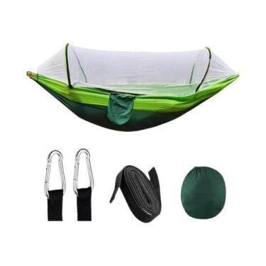 Imagem de Rede De Camping Leve Para Exterior Com Mosquiteiro Em Tecido De Paraca